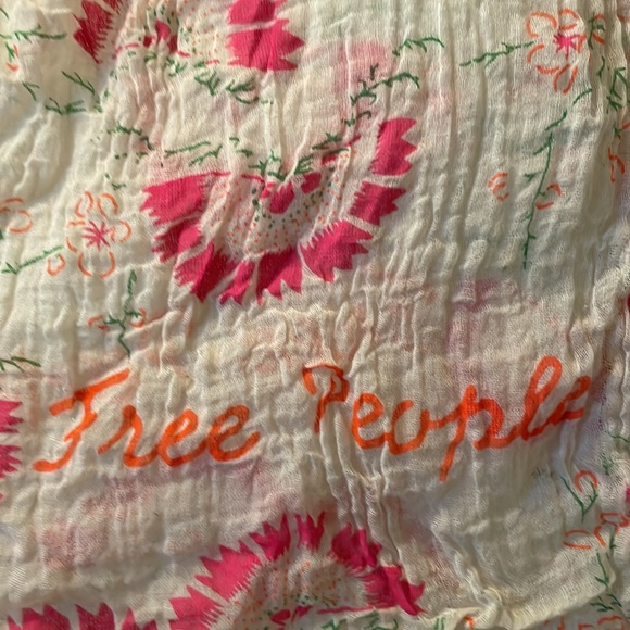 Free People gauzy tote, shop, party, free your hands for a drink or two drinks. - Picture 4 of 5